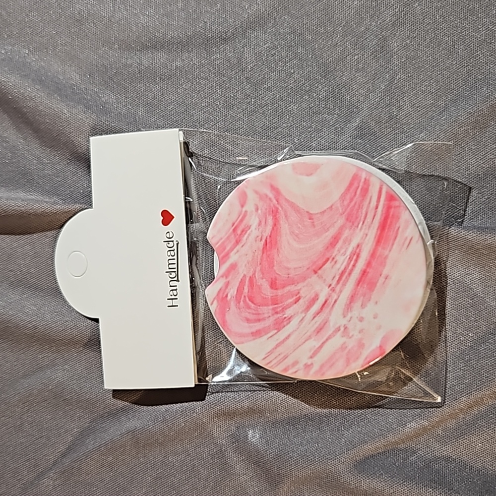 18. Set of 2 Ceramic Car Coasters